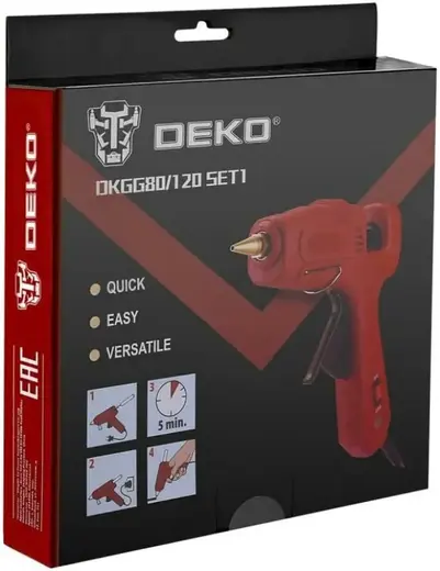 Deko DKGG120 SET1 термопистолет клеевой