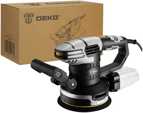 Deko DKG550 шлифмашина эксцентриковая (550 Вт)