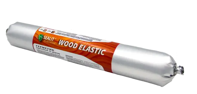 Sealit Professional Wood Elastic герметик акриловый по дереву (600 мл) липа