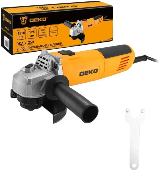 Deko DKAG1250 машина углошлифовальная