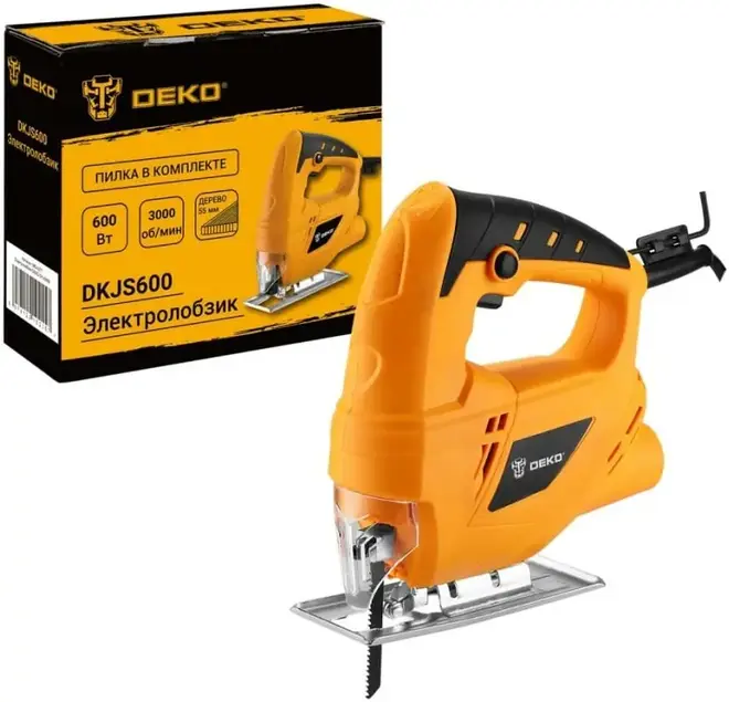 Deko DKJS600 лобзик электрический (600 Вт, 220 В) №063-4277