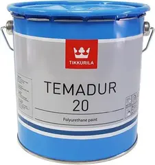 Тиккурила Temadur 20 двухкомпонентная полуматовая полиуретановая краска
