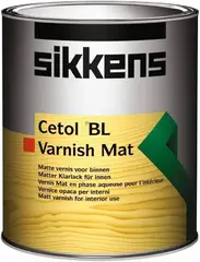 Sikkens Wood Coatings Cetol BL Varnish Mat износостойкий полиуретановый лак для защиты древесины