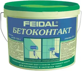 Feidal Бетон-контакт специальный акриловый адгезионный штукатурный грунт