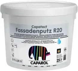 Caparol Capatect Fassadenputz R20 дисперсионная структурная штукатурка
