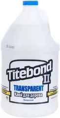 Titebond II Transparent Premium Wood Glue прозрачный влагостойкий клей для дерева