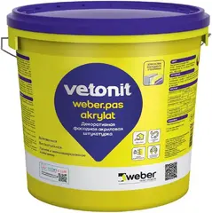 Вебер.Pas Akrylat декоративная акриловая штукатурка
