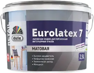 Dufa Retail Eurolatex 7 матовая латексная краска водно-дисперсионная