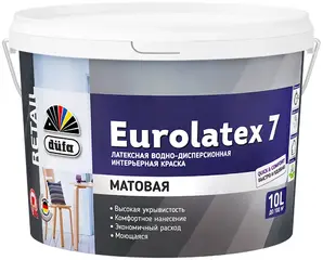 Dufa Retail Eurolatex 7 матовая латексная краска водно-дисперсионная