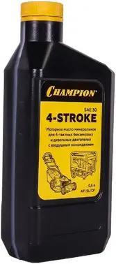 Champion 4-Stroke масло моторное для четырехтактных двигателей