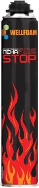 Wellchem Wellfoam Firestop пена монтажная огнестойкая профессиональная