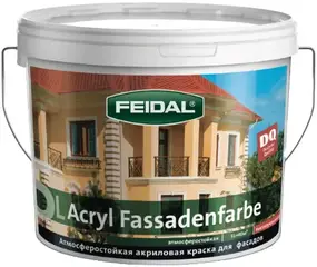 Feidal Acryl Fassadenfarbe акриловая краска для фасадных и внутренних работ