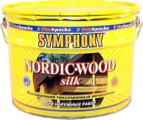 Финкраска Симфония Nordic-Wood Silk лессирующий тиксотропный антисептик