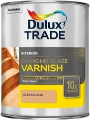 Dulux Luxium Trade Diamond Glaze Varnish паркетный лак на водной основе