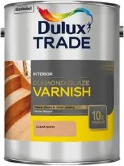 Dulux Trade Diamond Glaze Varnish паркетный лак на водной основе