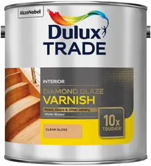 Dulux Trade Diamond Glaze Varnish паркетный лак на водной основе