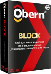 Obern Block клей для монтажа блоков из ячеистого бетона