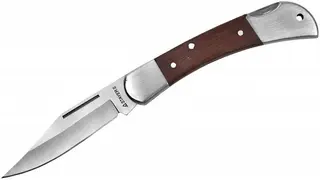 Stayer нож складной с деревянными вставками