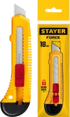 Stayer Force нож упрочненный со сдвижным фиксатором