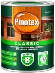 Пинотекс Classic эффективная декоративная пропитка для защиты древесины
