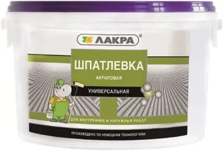 Лакра шпатлевка акриловая универсальная