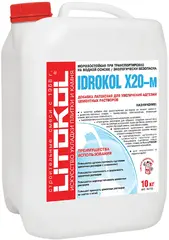 Литокол Idrokol X20-m добавка латексная для увеличения адгезии цементных растворов