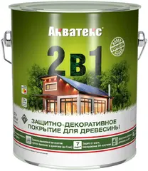 Акватекс защитно-декоративное текстурное покрытие для древесины