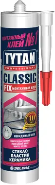 Титан Professional Classic Fix Стекло Пластик Керамика монтажный клей