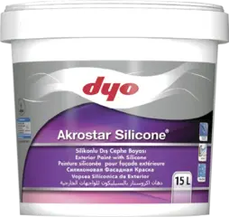 DYO Akrostar Silicone краска фасадная акрил-силиконовая