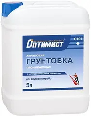 Оптимист G 101 акриловая грунтовка проникающая