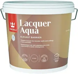 Тиккурила Lacquer Aqua защитный интерьерный лак для внутренних работ