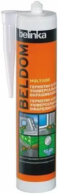 Белинка Beldom Multiuse герметик-клей универсальный окрашиваемый