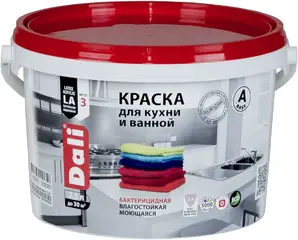 Dali краска для кухни и ванной латексная акриловая
