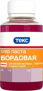 Текс Универсал колер паста для эмалей, масляных и водных красок