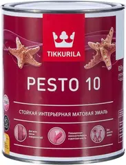 Тиккурила Pesto 10 стойкая интерьерная матовая эмаль