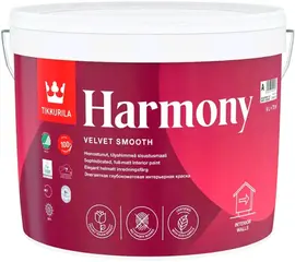 Тиккурила Harmony Velvet Smooth элегантная глубокоматовая интерьерная краска