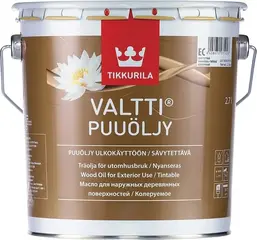 Тиккурила Valtti Wood Oil масло для наружных деревянных поверхностей
