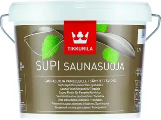 Тиккурила Supi Saunasuoja защитный состав для стен и потолка сауны и бани