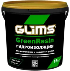 Глимс Greenresin гидроизоляция