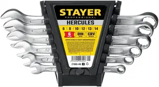 Stayer Professional Hercules набор комбинированных гаечных ключей
