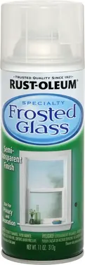 Rust-Oleum Specialty Frosted Glass краска с эффектом замерзшего стекла