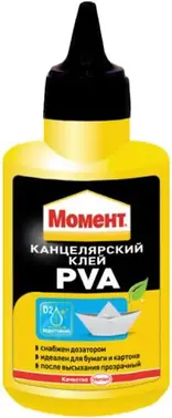 Момент ПВА PVA канцелярский клей