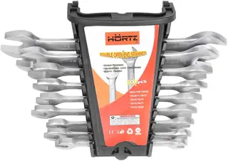 Hortz набор ключей рожковых двусторонних