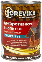 Drevika Экстра 3 в 1 пропитка декоративная защитно-красящая