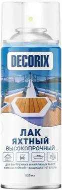 Decorix лак яхтный универсальный высокопрочный