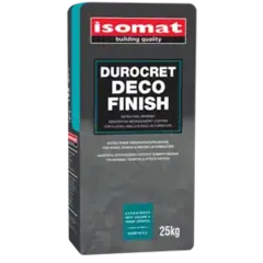 Isomat Durocret Deco Finish раствор микроцементный полимерцементный