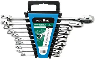 Goodking TKK-10010 набор ключей комбинированных трещоточных