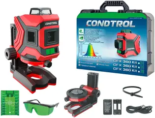 Condtrol GFX 360 Kit нивелир лазерный линейный