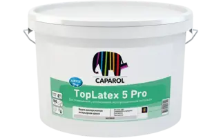 Caparol Linnimax TopLatex 5 Pro тонкослойная латексная краска для внутренних работ