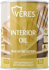 Veres Interior Oil масло по дереву для наружных и внутренних работ